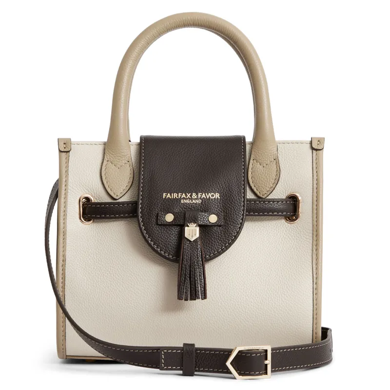 Fairfax and Favor Mini Windsor Handbag - Neutral Tri Colour