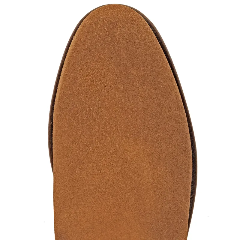 Fairfax and Favor Brogued Chelsea Ladies Boots - Tan Suede-3