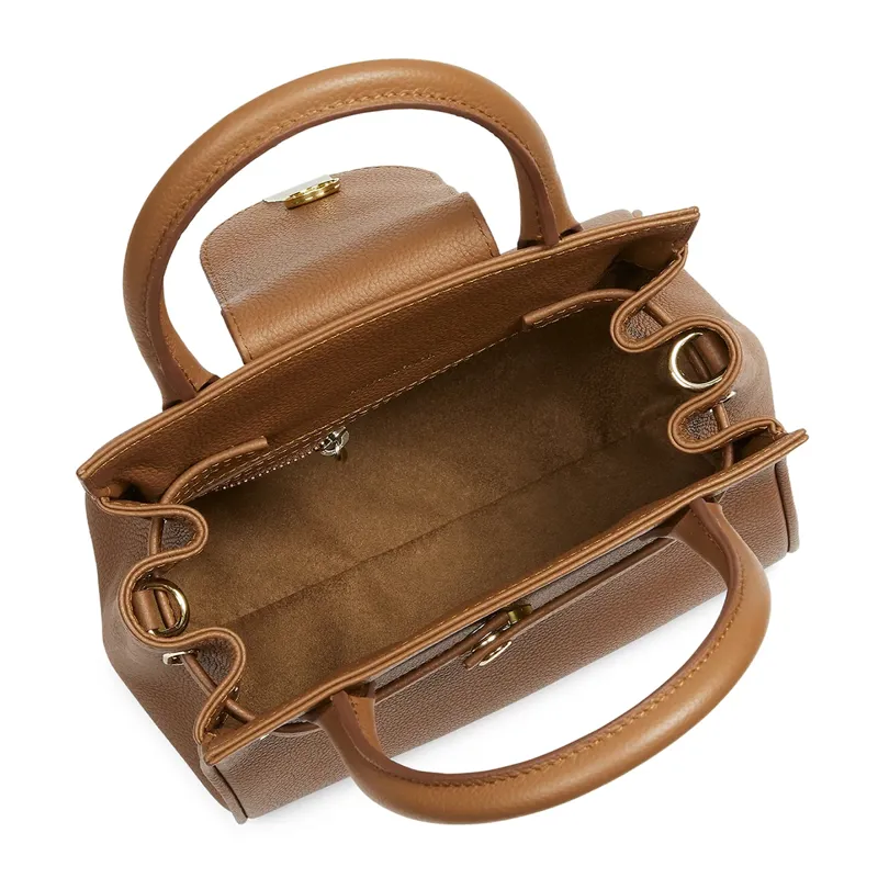 Fairfax and Favor Mini Windsor Handbag - Tan Leather-3