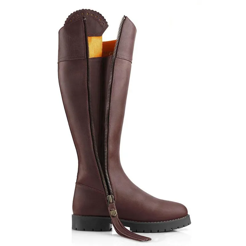 Fairfax and Favor Explorer Ladies Boots - Mahogany-2