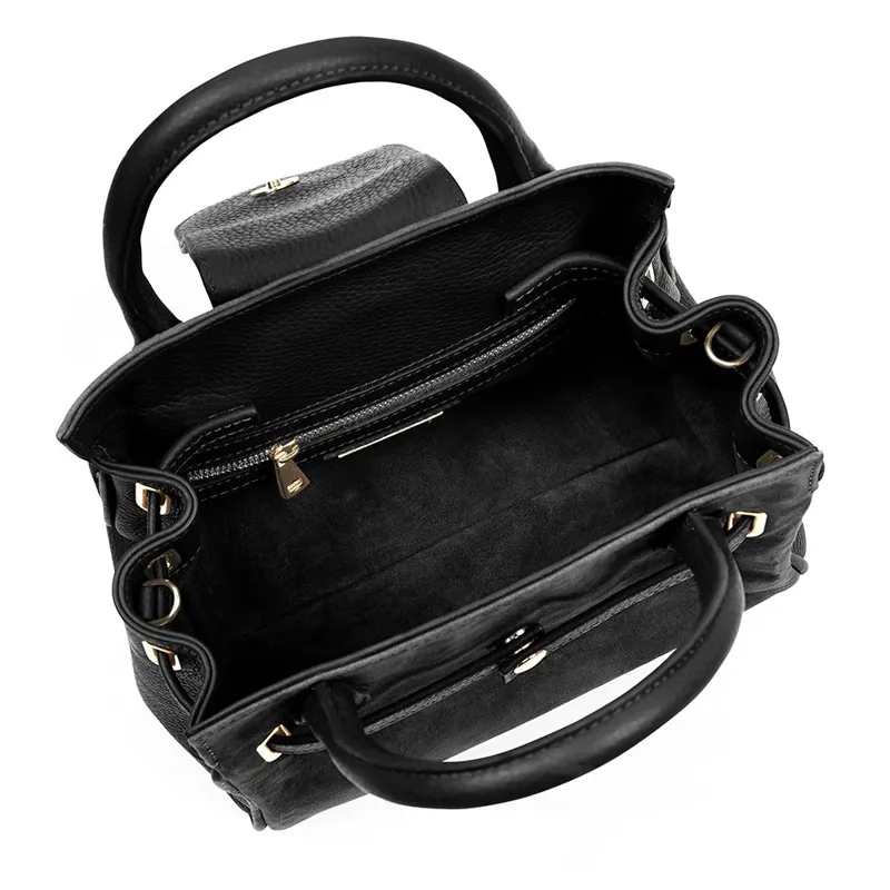Fairfax and Favor Mini Windsor Handbag - Black-1