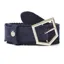 Fairfax and Favor Regina Belt - Navy Suede