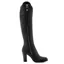 Fairfax and Favor Regina High Heeled Boots - Black Suede