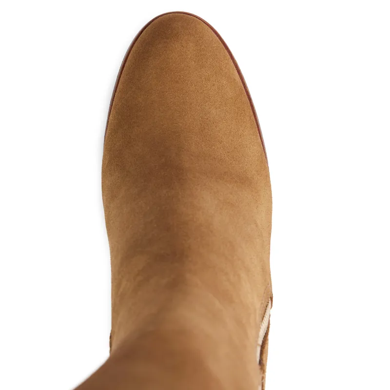 Fairfax and Favor Regina High Heeled Boots - Tan Suede-3