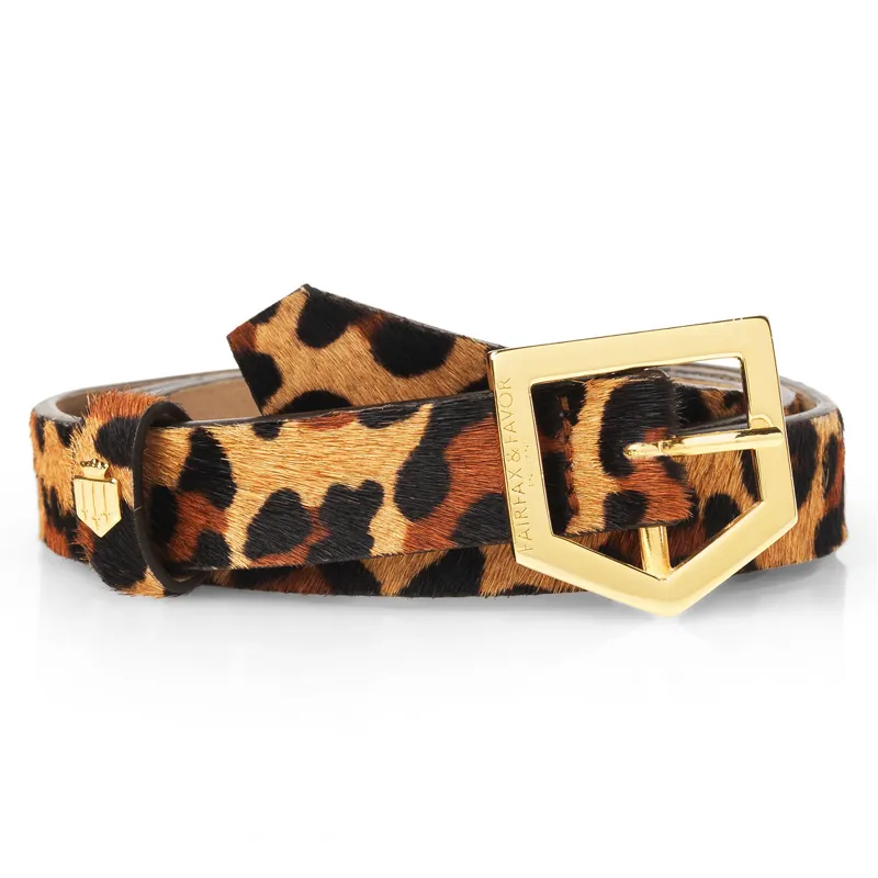 Fairfax and Favor Sennowe Belt - Jaguar Haircalf