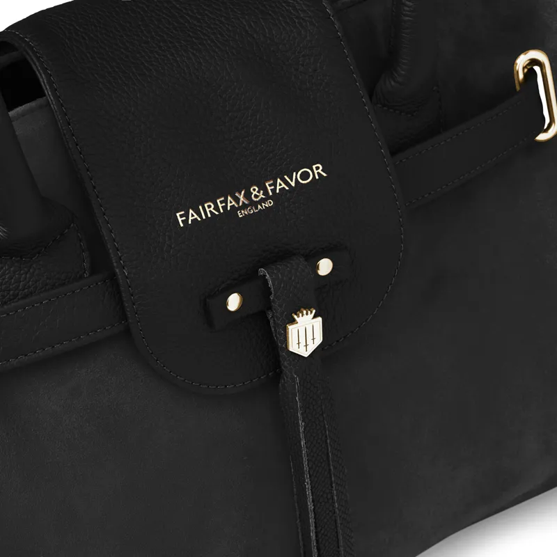 Fairfax and Favor Windsor Handbag - Black-4