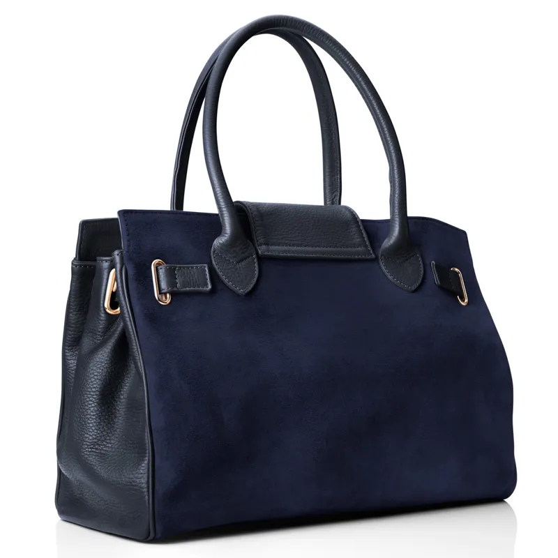 Fairfax and Favor Windsor Handbag - Navy-2