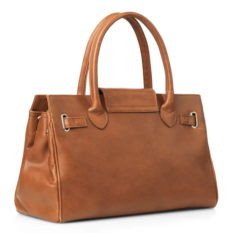Fairfax and Favor Windsor Handbag - Tan Leather-1