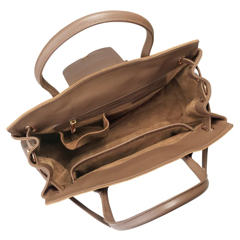 Fairfax and Favor Windsor Handbag - Tan Suede-3