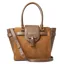 Fairfax and Favor Windsor Tote Bag - Tan Suede