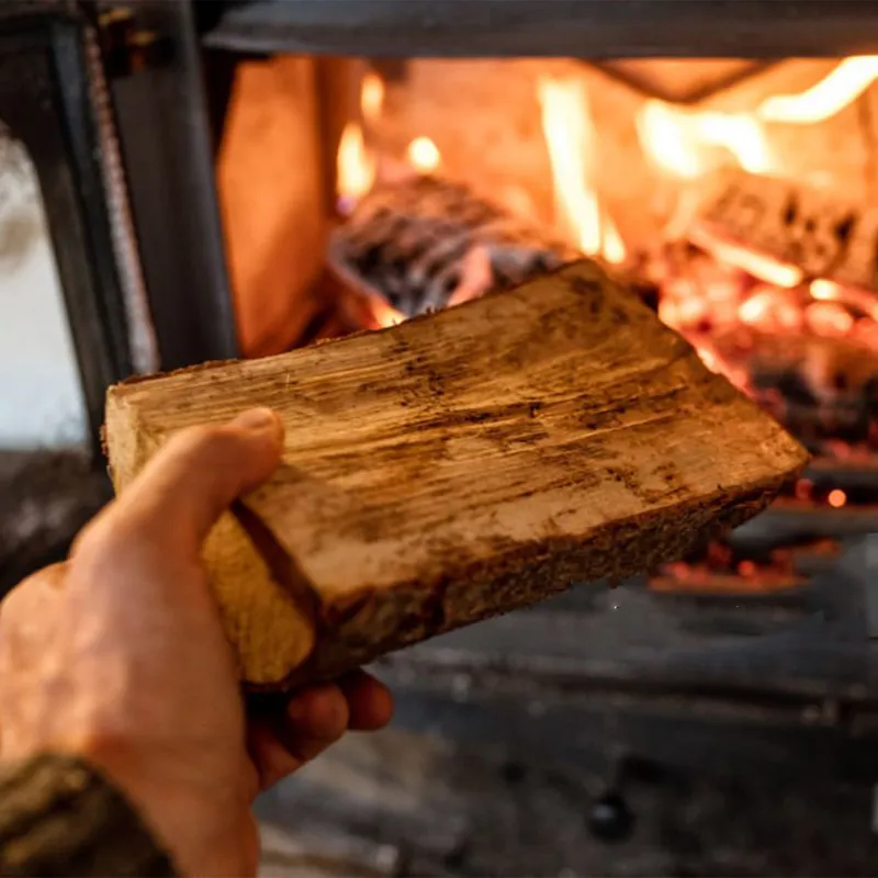 Seasoned Firewood Logs - 30L Net Bag-2