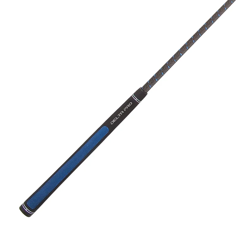 Fleck Delta Pro Dressage Whip - Black/Blue-1
