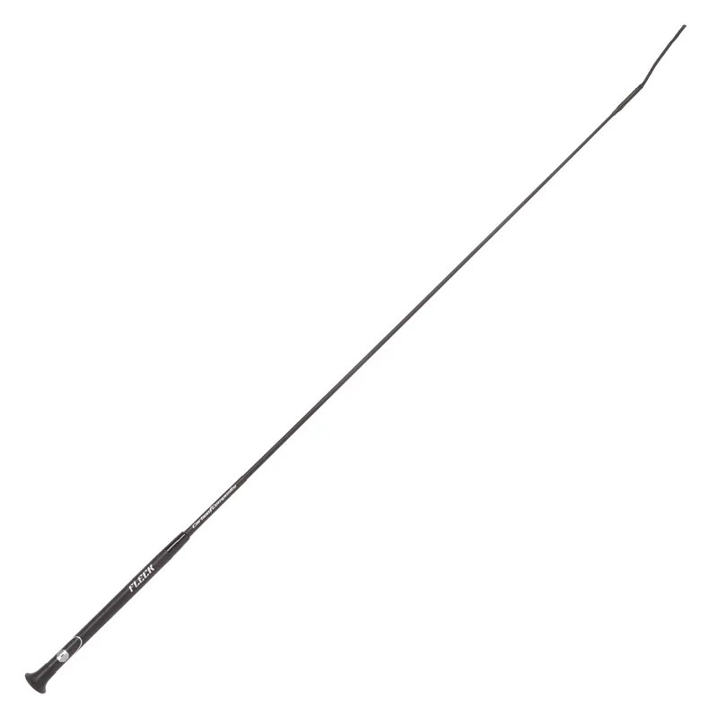 Fleck Carbon Composite Dressage Whip - Black