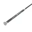 Fleck Contact Dressage Whip - Black