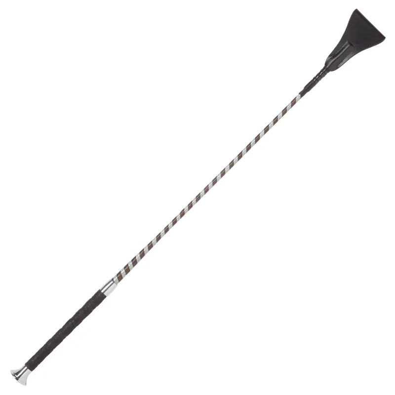 Fleck Satin Glitter Whip - Brown-1