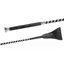 Fleck Satin Glitter Whip - Black
