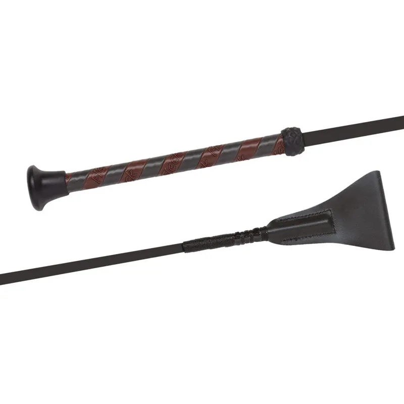 Fleck Silk Touch Jump Whip - Black