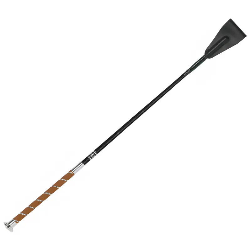 Fleck Swarovski Handle Jumping Baton - Brown