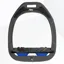 Flex-On Green Composite Ultra Grip Stirrups - Dark Grey/Black/Blue