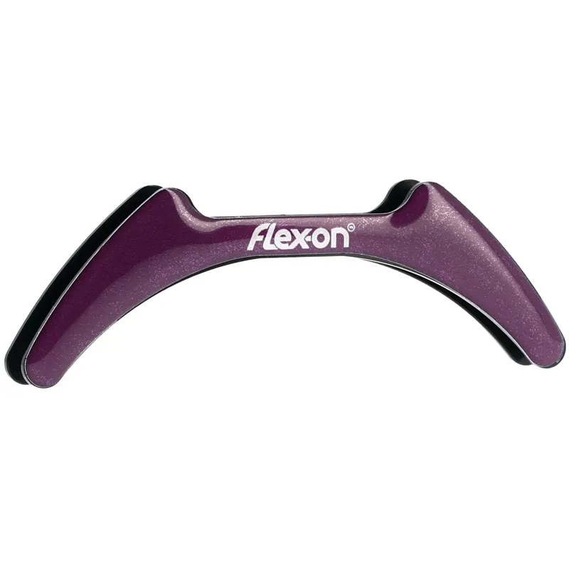 Flex-On Green Composite Silver-Range Stirrup Magnets - Plum Silver