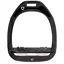 Flex-on Green Composite Ultra Grip Stirrups - Black/Black/Light Pink