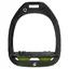 Flex-On Green Composite Ultra Grip Stirrups - Black/Black/Green