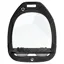Flex-On Green Composite Ultra Grip Stirrups - Black/Black/Grey
