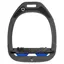 Flex-On Green Composite Ultra Grip Stirrups - Dark Grey/Black/Blue