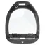Flex-On Green Composite Ultra Grip Stirrups - Dark Grey/Black/Grey