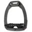 Flex-on Safe-on Grip Safety Stirrups - Dark Grey/Black/Black
