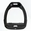 Flex-on Safe-on Grip Safety Stirrups - Black/Black/Black
