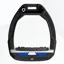 Flex-On Safe-On Grip Safety Stirrups - Black/Grey/Navy