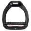 Flex-On Safe-On Junior Safety Stirrups - Black/Black/Light Pink