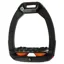 Flex-On Safe-On Ultra Grip Safety Stirrups - Black/Black/Orange