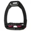 Flex-On Safe-On Ultra Grip Safety Stirrups - Black/Black/Pink