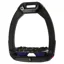 Flex-On Safe-On Ultra Grip Safety Stirrups - Black/Black/Purple