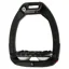 Flex-On Safe-On Ultra Grip Safety Stirrups - Black/Black/White