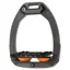 Flex-On Safe-On Ultra Grip Safety Stirrups - Dark Grey/Black/Orange