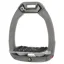 Flex-On Safe-On Ultra Grip Safety Stirrups - Dark Grey/Grey/Grey