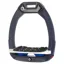 Flex-On Safe-On Ultra Grip Safety Stirrups - Navy/White/Light Blue