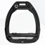 Flex-On Safe-On Ultra Grip Safety Stirrups - Black/Black/White
