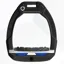 Flex-On Safe-On Ultra Grip Safety Stirrups - Black/Grey/Dark Blue