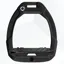 Flex-on Safe-on Grip Safety Stirrups - Black/Black/Black