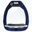 Flex-On Safe-On Ultra Grip Safety Stirrups - Navy/Grey/Grey