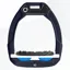 Flex-On Safe-On Ultra Grip Safety Stirrups - Navy/White/Light Blue