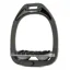 Flex-On Green Composite Ultra Grip Stirrups - Dark Grey/Grey/Grey