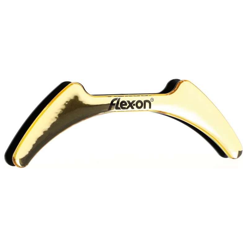 Flex-On Green Composite Stirrup Magnets - Plain Gold