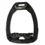 Flex-On Safe-On Ultra Grip Safety Stirrups - Black/Black/Dark Grey
