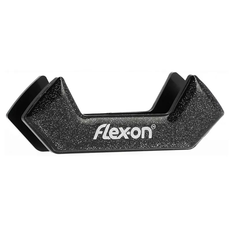 Flex-on Safe-on Silver-Range Stirrup Magnets - Black Silver