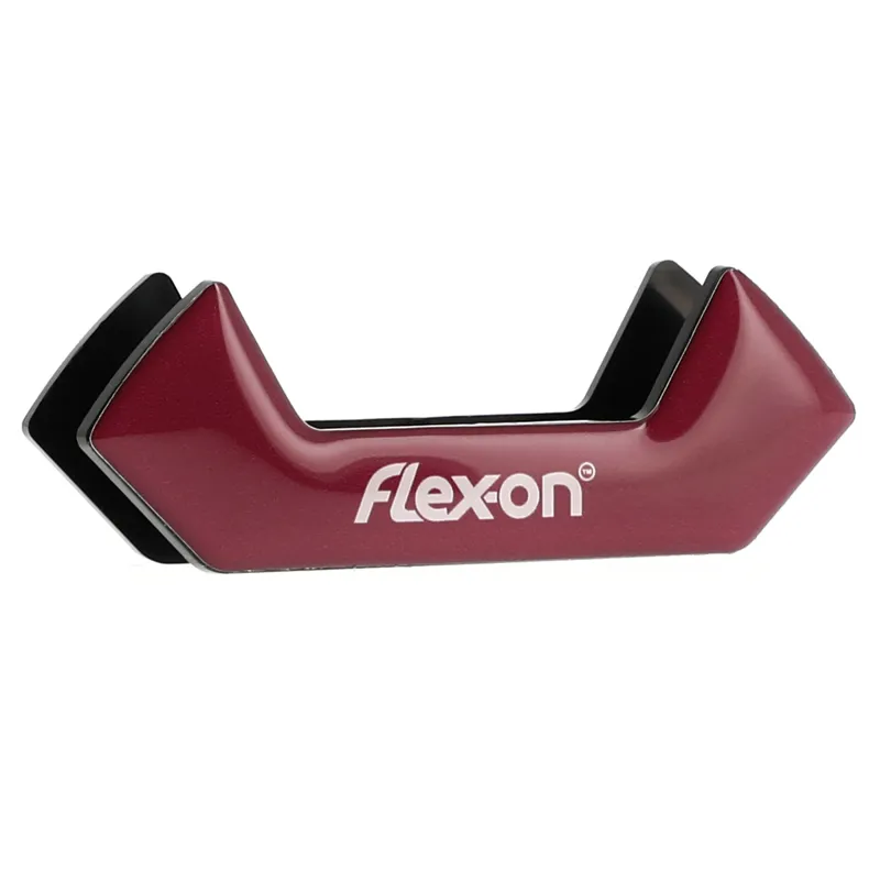 Flex-On Safe-on Plain Stirrup Magnets - Burgundy